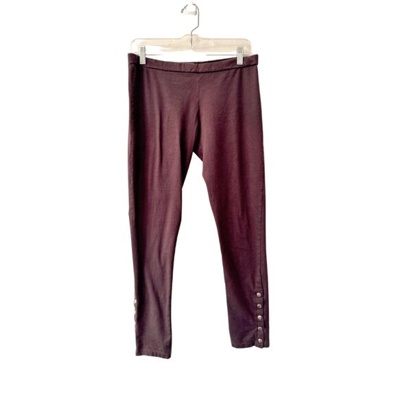 Mango Pants - Mango Casual Brown Leggings Size Medium